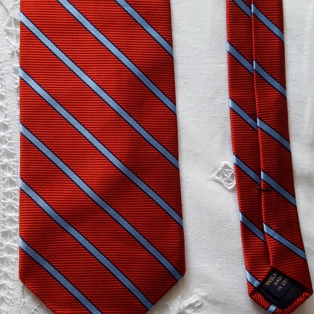 Brooks brothers tie made in USA original price $79